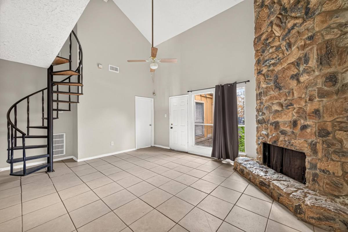 12215 W Village Dr #B fireplace